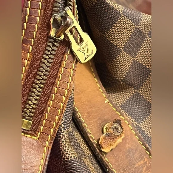 Louis Vuitton Vintage Damier Ebene Centenair Columbine Tote - Picture 15 of 16